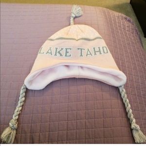 Lake Tahoe Ski Hat/ Braids Super Cute!